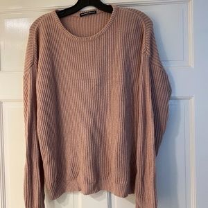 Brandy Melville Pink and Green Sweaters (2) OS